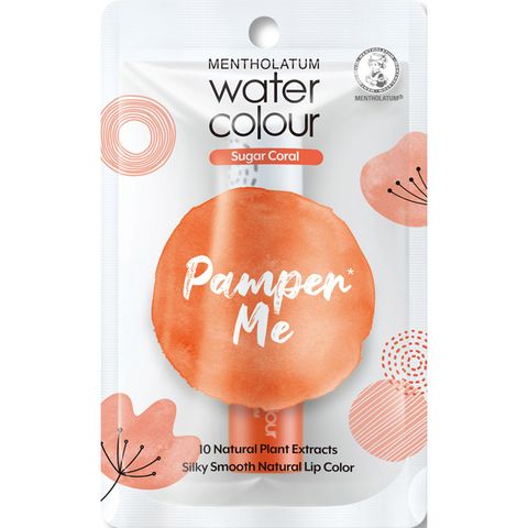 【曼秀雷敦】Water Colour 水彩潤唇膏 暖陽橙 3g