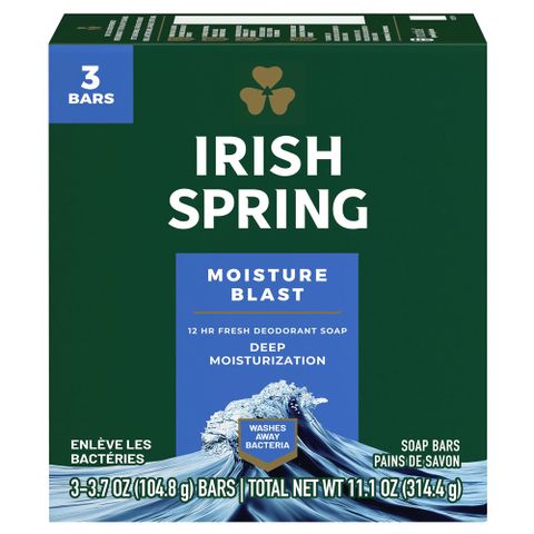 IRISH 美國 Spring體香皂(超保溼)104.8g*3入