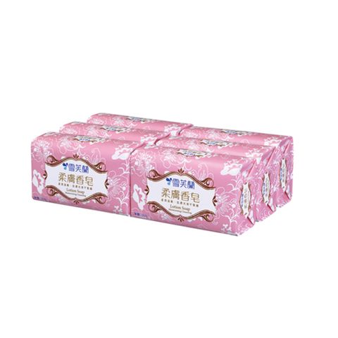 雪芙蘭 柔膚香皂-6入半打裝130g(縮膜)