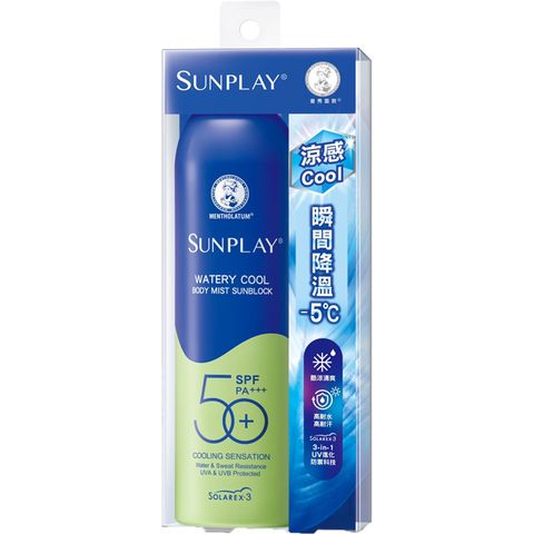 Mentholatum 曼秀雷敦 SUNPLAY防曬噴霧 酷涼清爽型 165ml