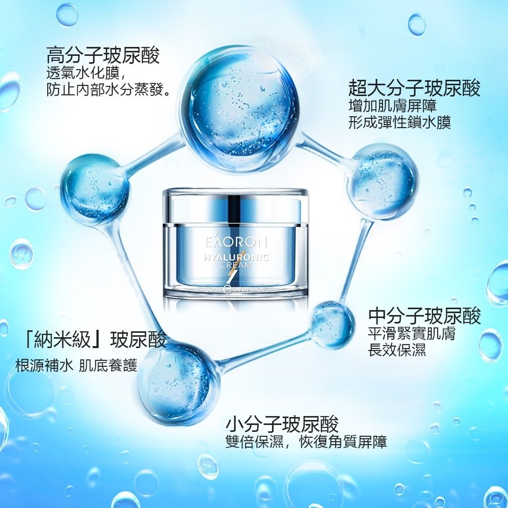 EAORON 第三代水光霜/熬夜霜 50ml (澳洲原裝進口)