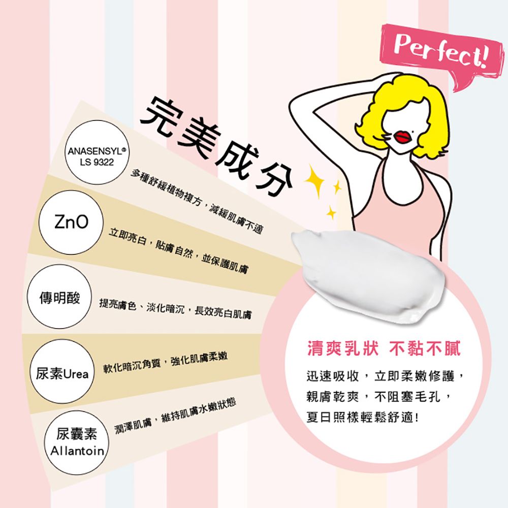 St.Clare 聖克萊爾 超級巨星腋下嫩白霜30ml(2入組)