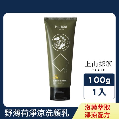 tsaio 上山採藥 野薄荷淨涼洗顏乳100g