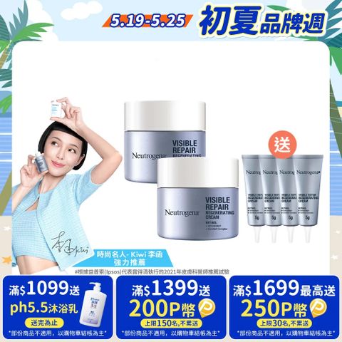 Neutrogena 露得清 肌緻新生A醇乳霜50g*2入