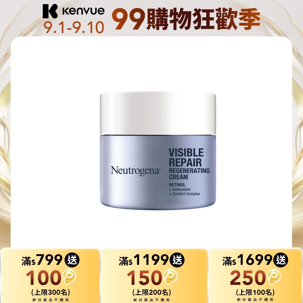 Neutrogena 露得清 強勢登場 抗老撫紋必Buy  肌緻新生A醇乳霜50g