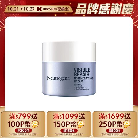 Neutrogena 露得清 強勢登場 抗老撫紋必Buy  肌緻新生A醇乳霜50g