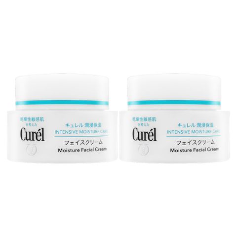 【Curel】潤浸保濕深層乳霜 40g 2入組