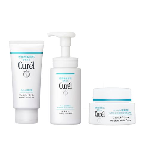 【Curel 珂潤】潤浸保濕明星三件組