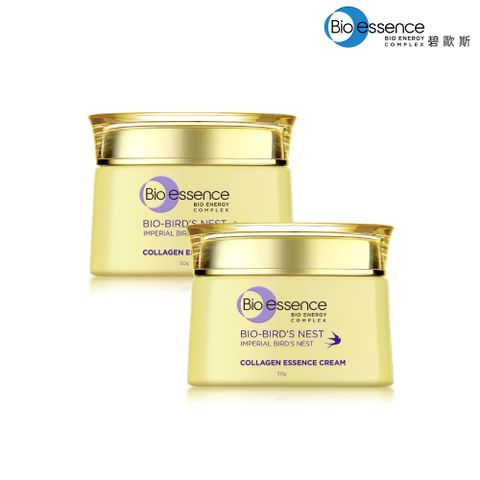 Bio-essence碧歐斯 BIO膠原燕窩超澎精華霜50gx2