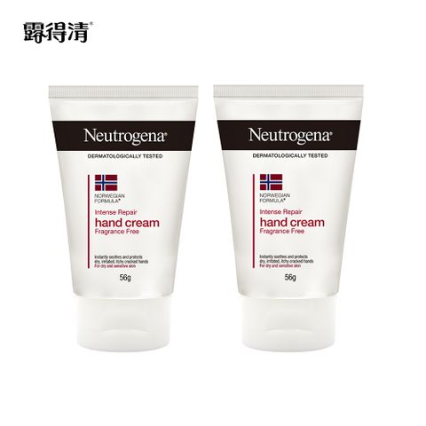【2入組】【Neutrogena 露得清】 深層滋潤配方護手霜(不含香精)56g