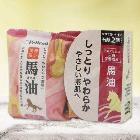 一品川流 馬油沐浴香皂-8入