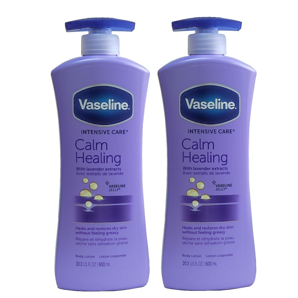 Vaseline 凡士林 (超值二入) 進口薰衣草乳液-600ml