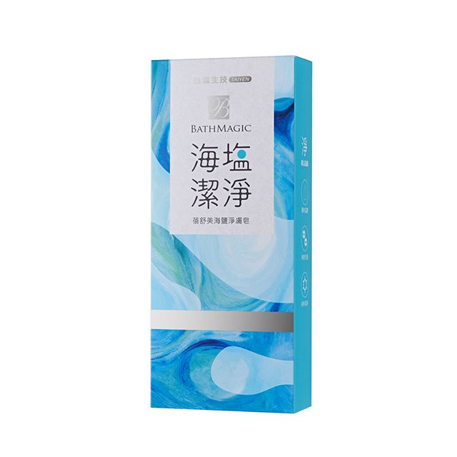 TAIYEN 台鹽 台塩 蓓舒美海鹽淨膚皂3入裝(130g/塊)