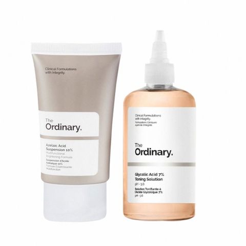 The Ordinary 杜鵑花酸乳霜 30ml + 甘醇酸去角質化妝水 240ml