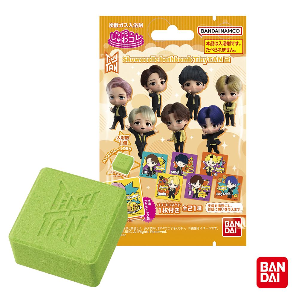 BANDAI 萬代 BTS 防彈少年團TinyTAN入浴劑(泡澡球)