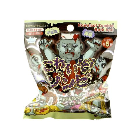 【日本NOL】殭屍公仔入浴球50g
