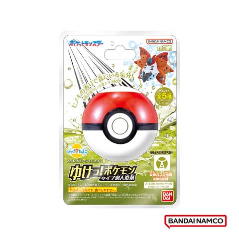 【日本BANDAI】寶可夢GO! 蟲屬性入浴球(泡澡球)(限量)95g