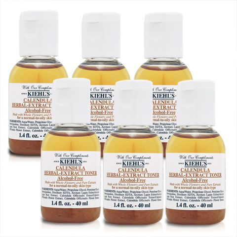 KIEHL'S 契爾氏 金盞花植物精華化妝水 40ml*6