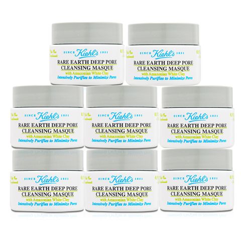 KIEHLS 契爾氏 亞馬遜白泥淨緻毛孔面膜14ml*8