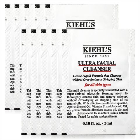 KIEHL'S 契爾氏 冰河保濕潔面乳 3mlX10入