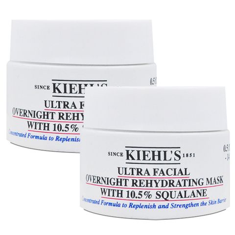 KIEHL'S 契爾氏 冰河10.5角鯊烷保濕修護面膜 14ml*2