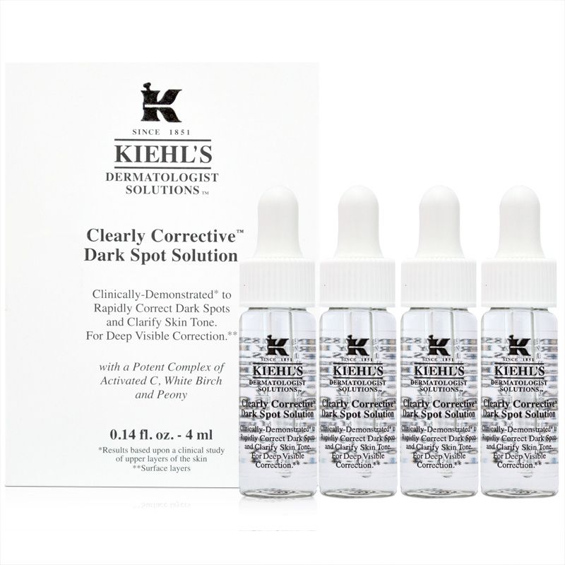 KIEHL'S 契爾氏 激光極淨白淡斑精華 4ml*4(百貨專櫃貨)