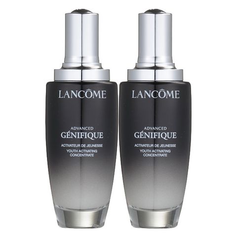 Lancome 蘭蔻 超未來肌因賦活露100ml 兩入組(小黑瓶/精華/抗老/修護)