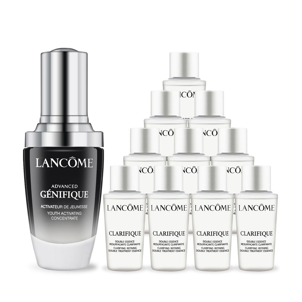 Lancome 蘭蔻 超未來肌因賦活露(30ml)+超極光活粹晶露(10mlX10)