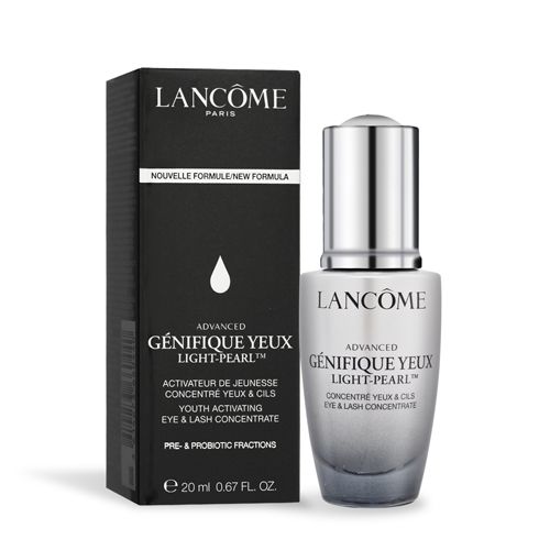 LANCÔMEPARISNOUVELLE FORMULE/NEW FORMULALANCÔMEADVANCEDGÉNIFIQUE YEUXLIGHTPEARLACTIVATEUR DE JEUNESSECONCENTRÉ YEUX  YOUTH ACTIVATING & LASH CONCENTRATE & PROBIOTIC FRACTIONSe 20 ml 067  .ADVANCEDGÉNIFIQUE YEUXLIGHT-PEARLCONCENTRE YEUX & CILSEYE & LASH CONCENTRATE