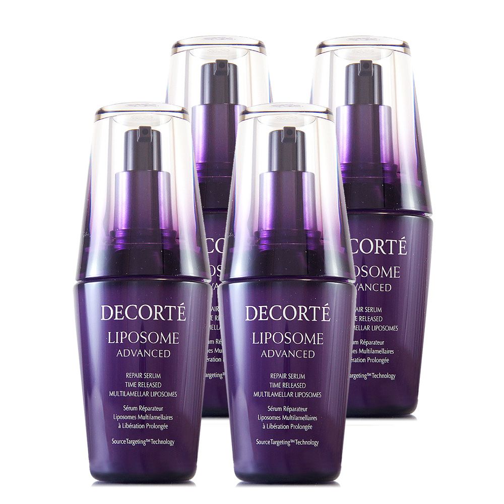 DECORTE 黛珂 【COSME 】超微導全能修護精粹12ml*4-48ml容量組-小紫瓶-最新版保濕美容液 (正統公司貨)