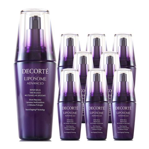 【COSME DECORTE黛珂】超微導全能修護精粹75ml+12ml*8-小紫瓶加大版-最新版保濕美容液 (正統公司貨)