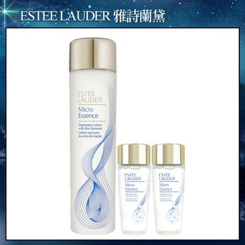 ESTEE LAUDER 雅詩蘭黛 原生露爆水組(專櫃公司貨)200ml+20ml*2