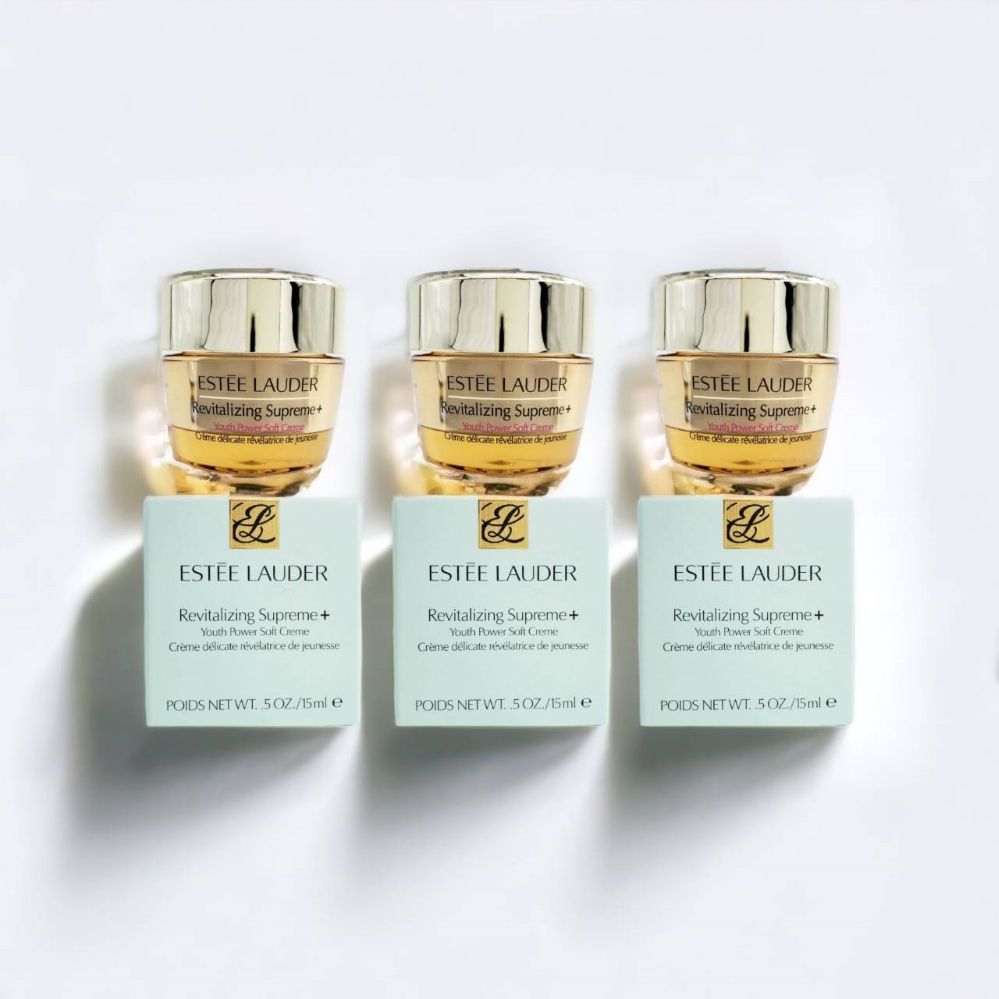 ESTEE LAUDER 雅詩蘭黛  年輕無敵膠原霜15ml*3入 原裝盒裝 (新版無敵霜)【台灣專櫃貨】