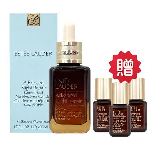 ESTEE LAUDER 雅詩蘭黛 [買一送三]  特潤超導全方位修護露(50ml+7mlx3) 百貨公司專櫃貨