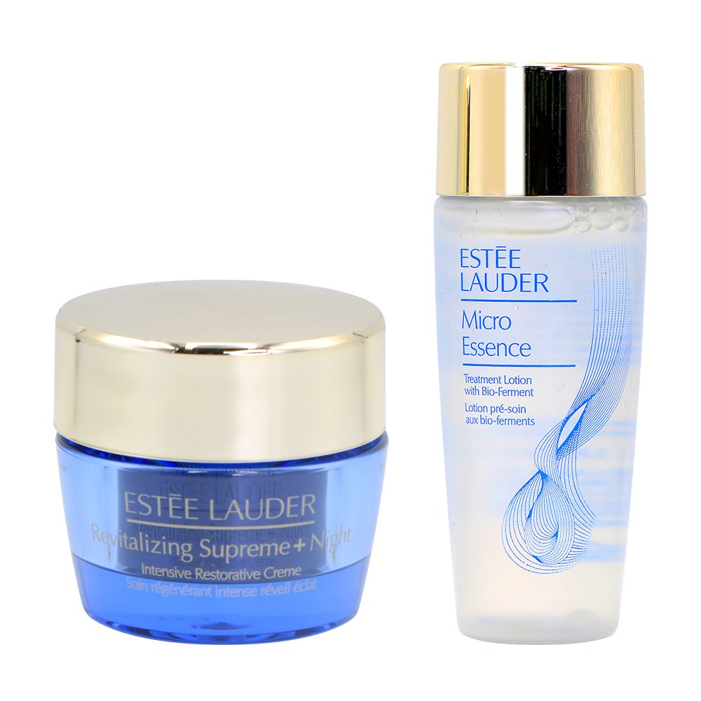 ESTEE LAUDER 雅詩蘭黛 EsteeLauder  年輕無敵膠原晚霜15ml+微分子肌底原生露30ml (旅行小樣組)