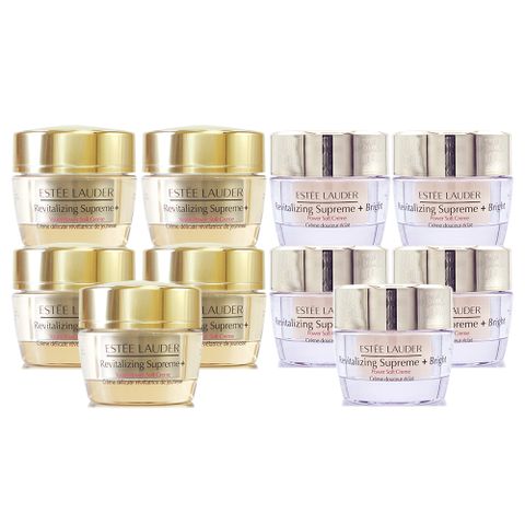 ESTEE LAUDER 雅詩蘭黛 年輕無敵膠原霜15ml*5+年輕無敵亮顏霜15ml*5 - 正貨容量澎湃組