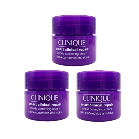 Clinique 倩碧 天才激光超緊緻活膚霜15ml*3入【台灣專櫃貨】擊退換季粗糙乾老