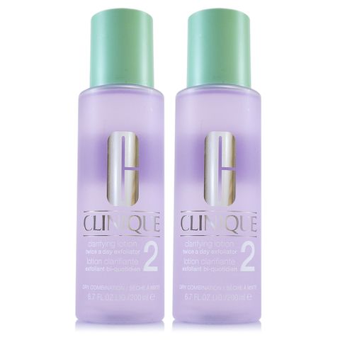 Clinique 倩碧 三步驟溫和潔膚水2號200ml*2 - 贈品標示 (正統公司貨)