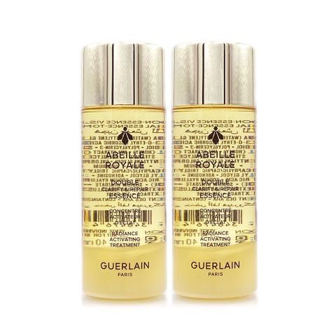 【GUERLAIN嬌蘭】皇家蜂王乳淨亮精華水40ml*2 - 全新美白系列