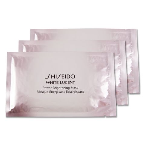 SHISEIDO 資生堂 美透白淨電力面膜-單片裝 27ml x 3