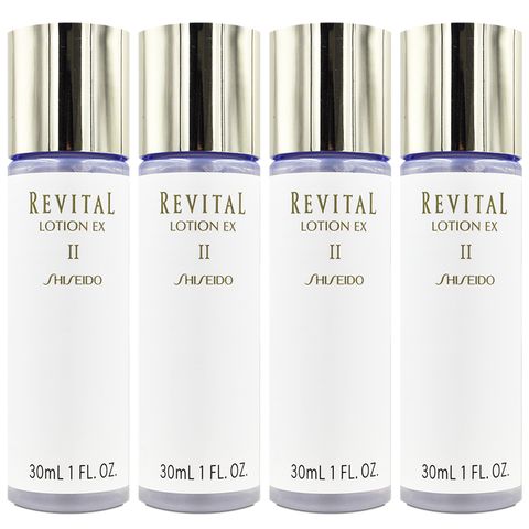 【SHISEIDO 資生堂】莉薇特麗 全效化妝水(II) 30ml*4(百貨專櫃貨)