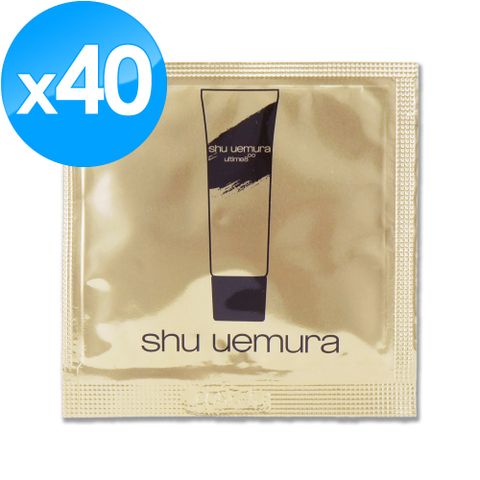 Shu Uemura 植村秀 山茶花精萃潔顏乳 1ML x 40