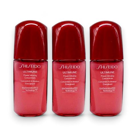 SHISEIDO 資生堂 紅妍超導循環肌活露10ml*3入組(電波精華)【百貨專櫃貨】