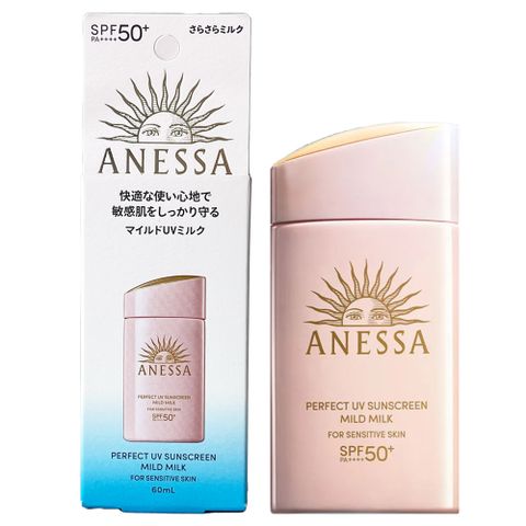 ANESSA 安耐曬 資生堂   輕親柔光 敏感肌防曬露NA 60ML