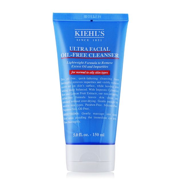 KIEHL'S 契爾氏 KIEHLS  冰河保濕無油清爽潔面慕斯(150ml)-國際航空版