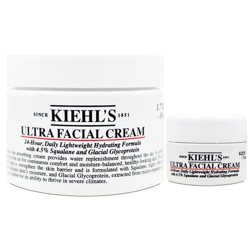 KIEHL'S 契爾氏 KIEHLS  冰河醣蛋白保濕霜 50ml 加贈 冰河醣蛋白保濕霜 7ml