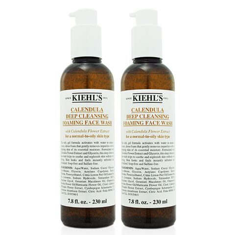 KIEHL'S 契爾氏 KIEHLS  金盞花植物精華潔面泡泡凝露 230ml*2