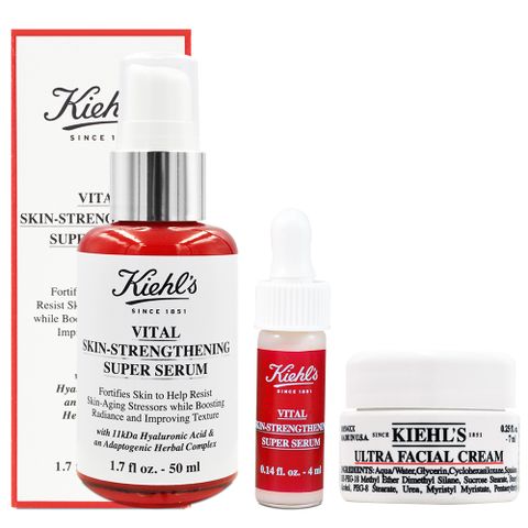 KIEHL'S 契爾氏 11kDa超導全能修護露 50ml 贈11kDa超導全能修護露 4ml+冰河醣蛋白保濕霜7ml