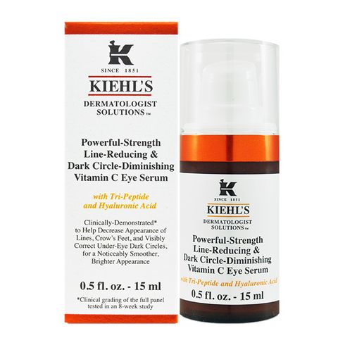 【KIEHLS 契爾氏】超能左型C撫紋亮眼精華 15ml(百貨專櫃貨)