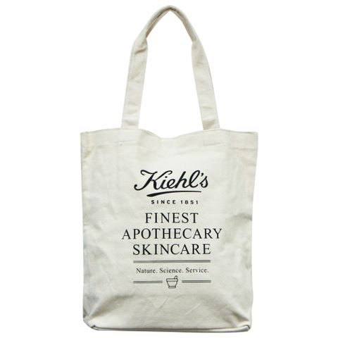 KIEHL'S 契爾氏 《KIEHLS 》KLS帆布托特包